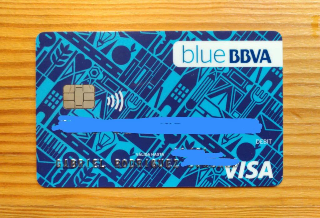 tarjeta online cuenta bbva