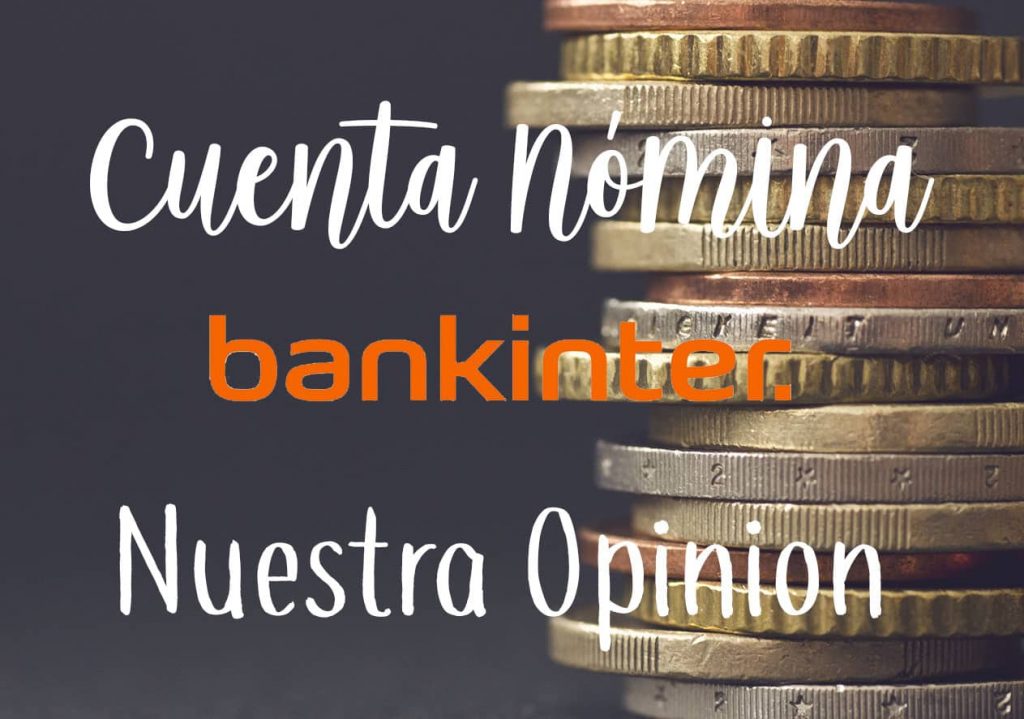 cuenta nomina bankinter 2020