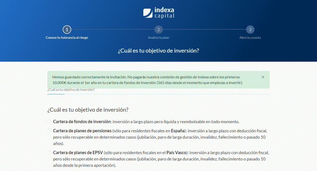 roboadvisor Indexa Capital