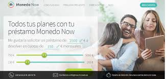 Monedo Now ofrece microcréditos fácil y rápido.