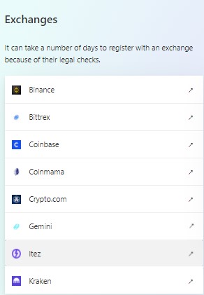 Exchanges para Ethereum