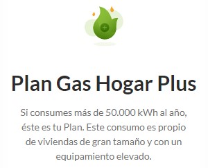 Plan Gas Hogar Plus de Iberdrola