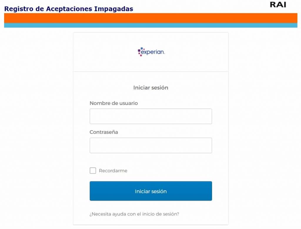 Iniciar sesión en RAI