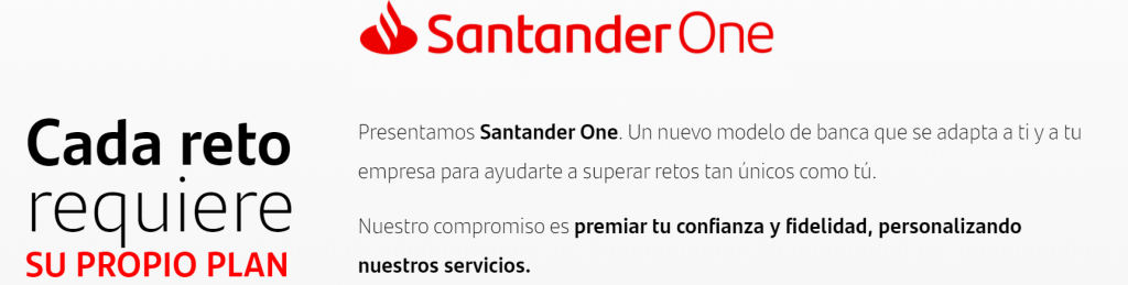 Santander One busca premiar el compromiso de sus clientes más fieles