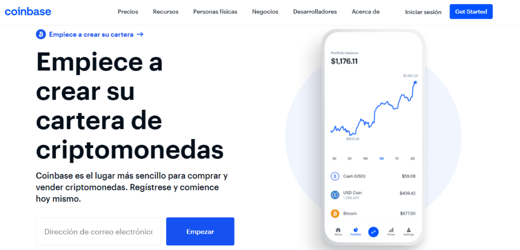 Abre tu cuenta de Coibase y empieza a invertir en Bitcoin