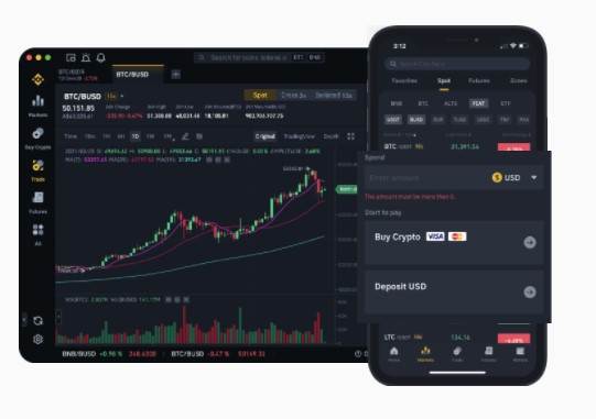 Plataformas de Binance, uno de los mejores exchanges crypto
