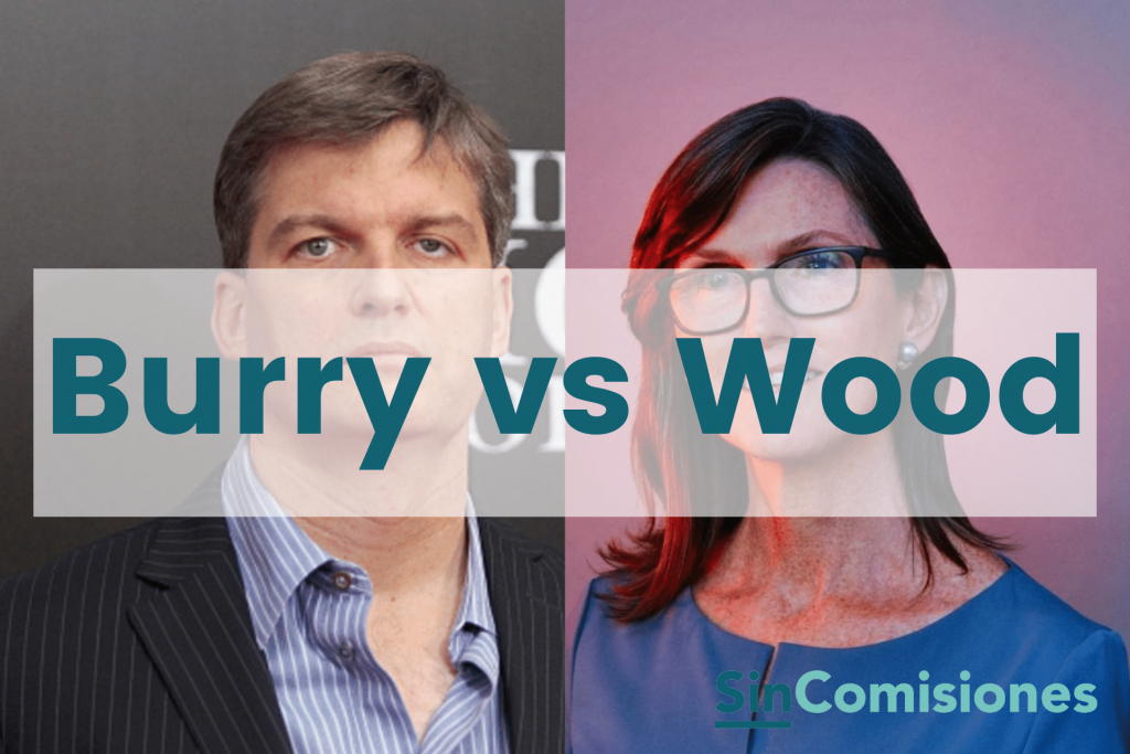 Wood vs Burry: Tensión en Wall Street, ¿Qué está pasando con ARK?