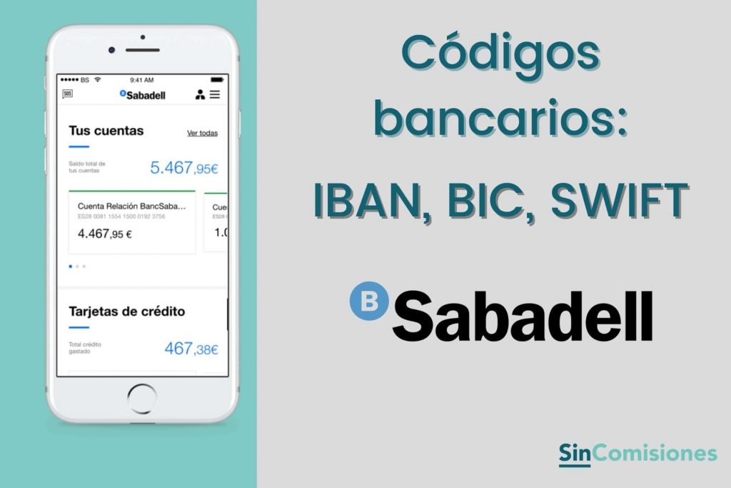 Códigos bancarios del Sabadell