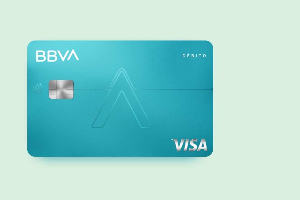Tarjeta AQUA débito sin comisiones de BBVA