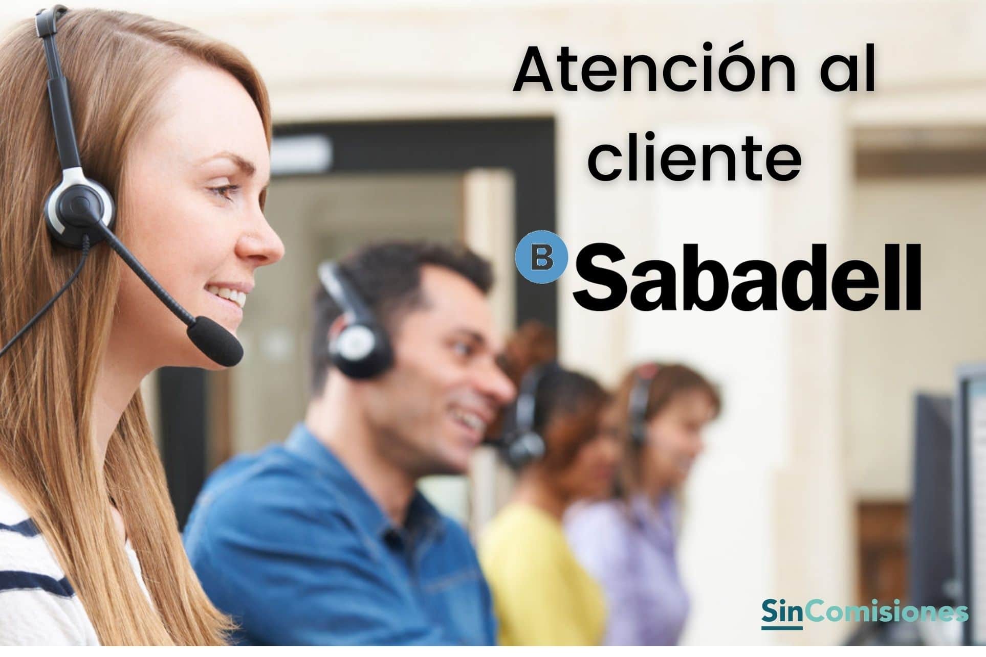 ▷ Teléfonos y contacto de atención al cliente Banco Sabadell