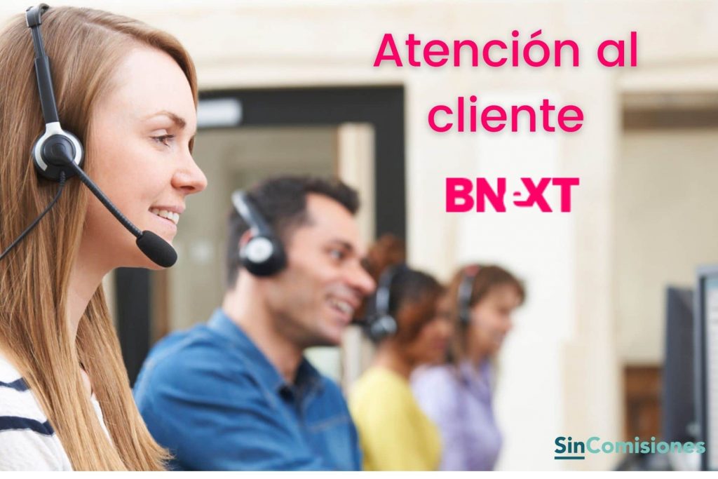 Atención al cliente Bnext