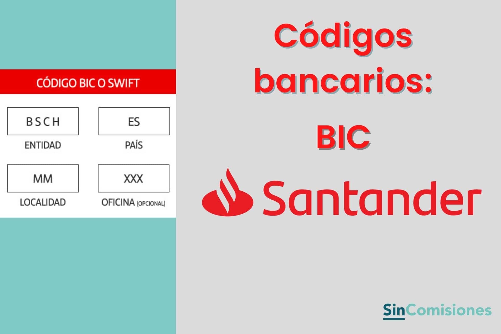 heroína Contratar escalada ▷ SWIFT/BIC del Banco Santander: ¿Cuál es?
