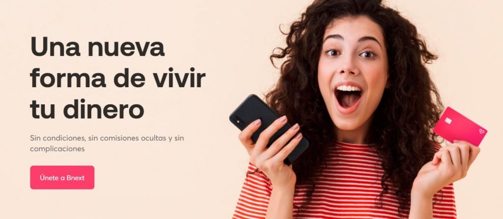 Servicio de dinero electrónico de Bnext
