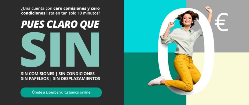 Beneficios de la Cuenta Online Sin de Liberbank, una de las mejores cuentas nómina sin comisiones