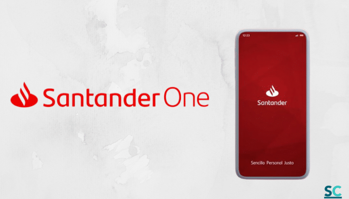 App de banca en línea de Santander One