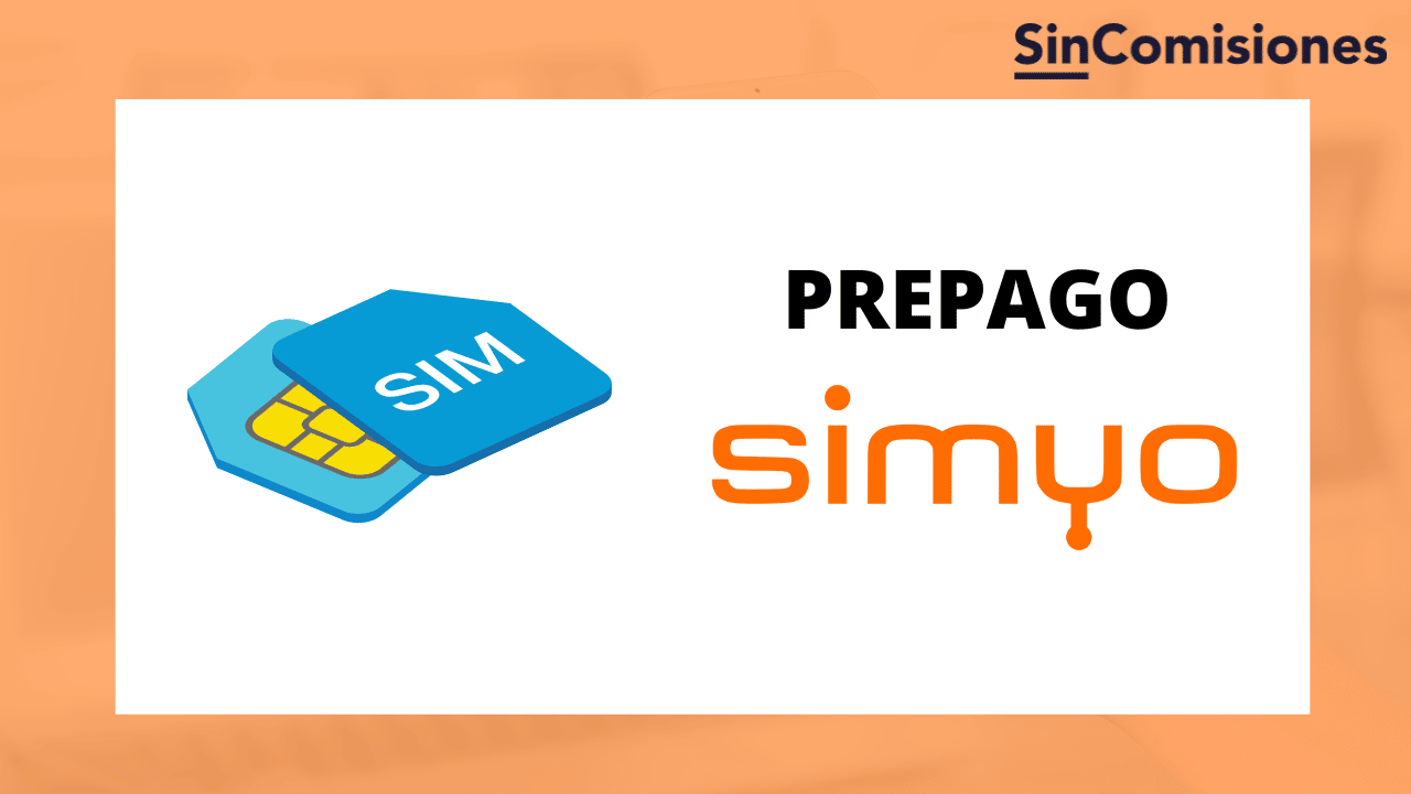 Tarjeta Sim Prepago de Simyo con 5€ De Saldo