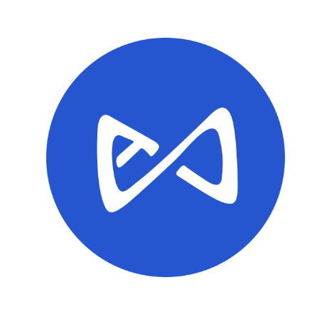 Logo de la criptomoneda Axie Infinity
