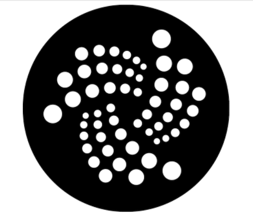 Logo de la criptomoneda IOTA