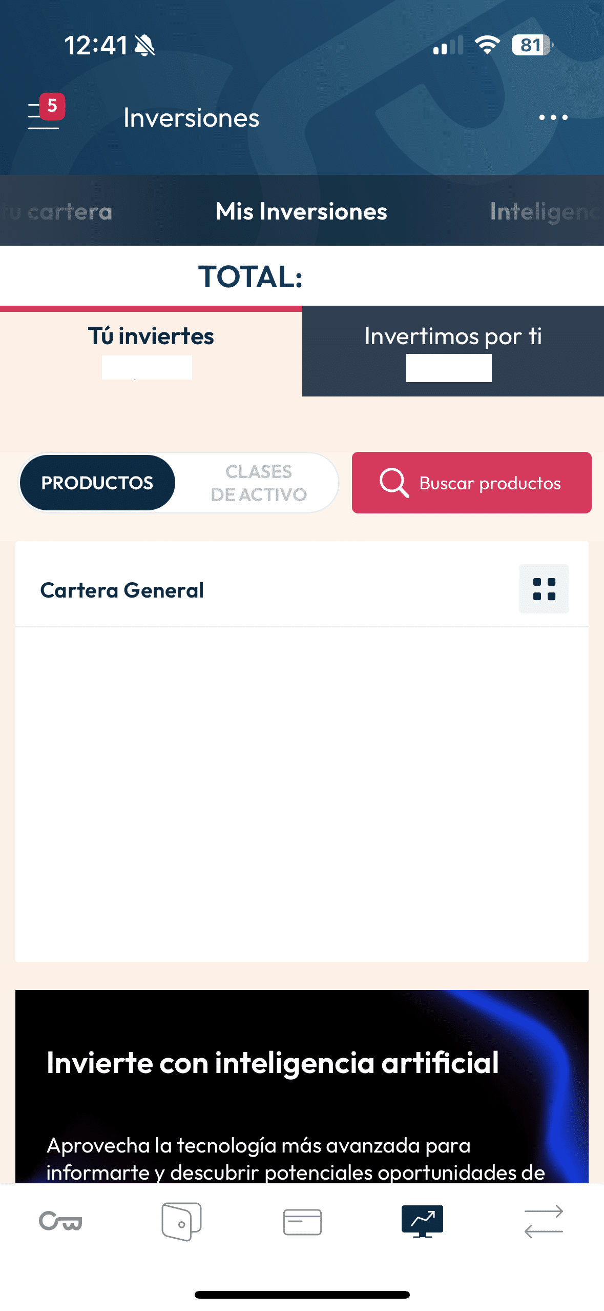 Aplicación de Openbank