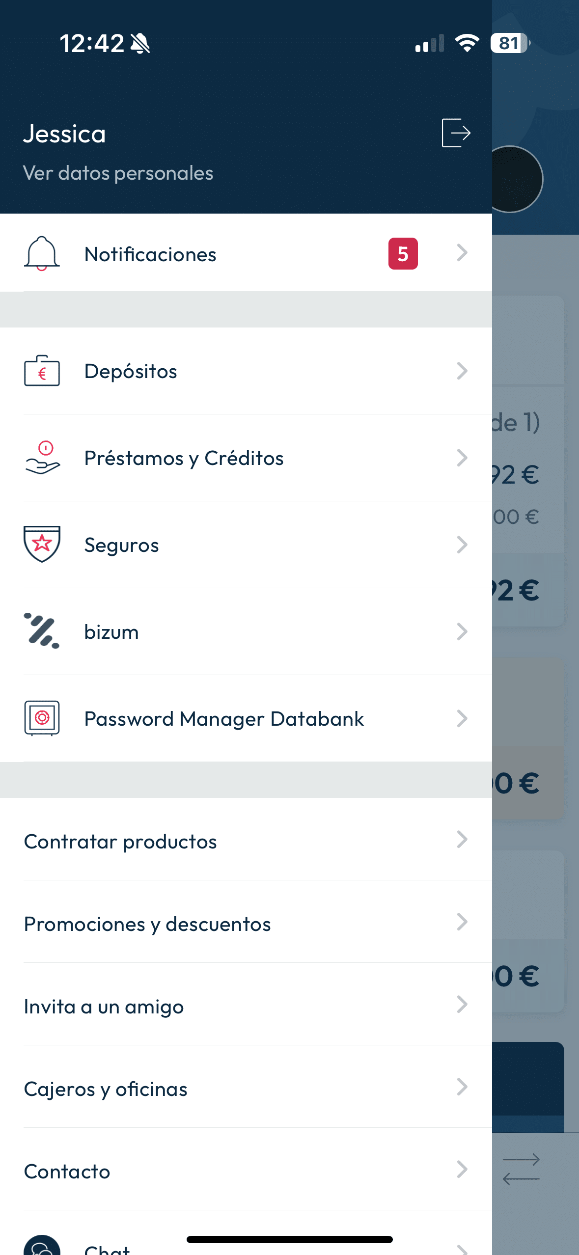 Aplicación de Openbank