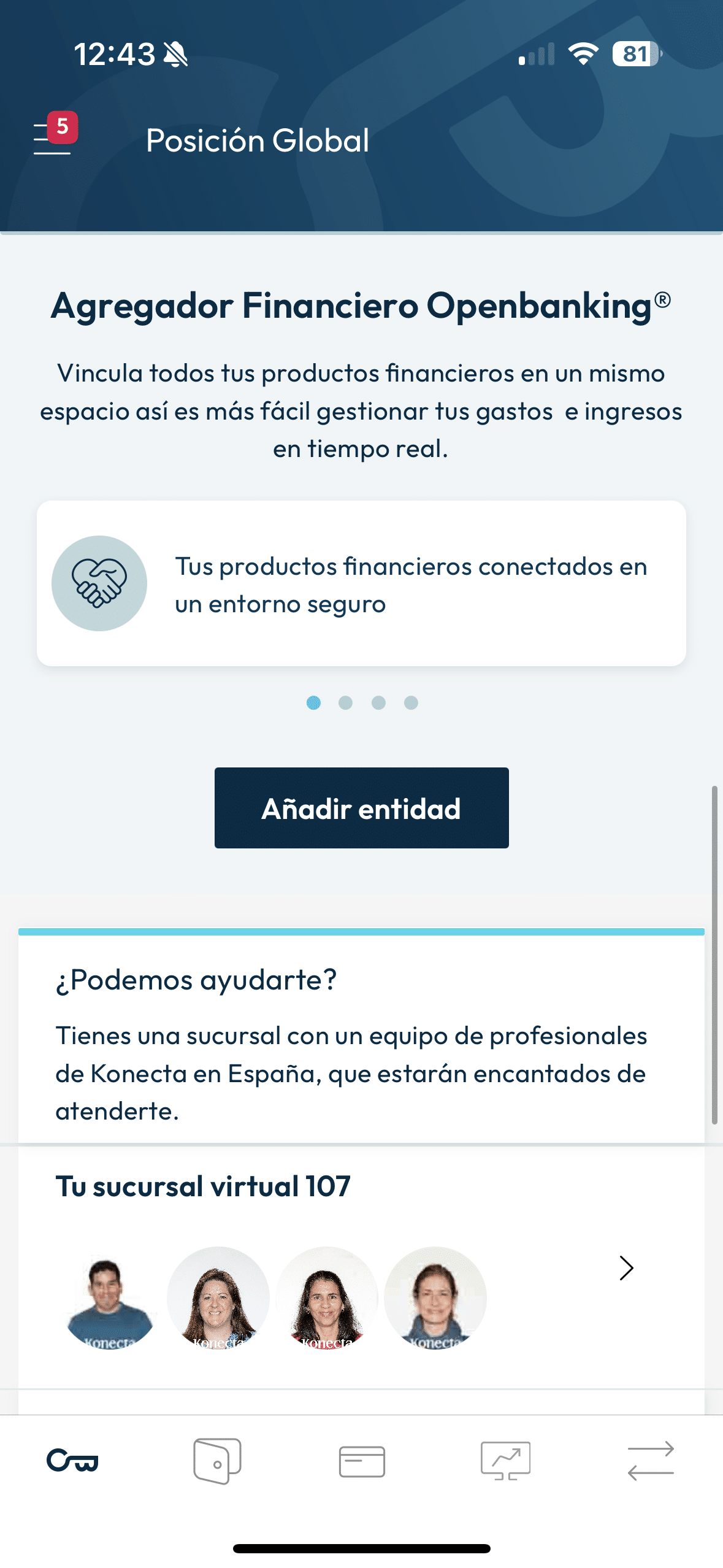 Aplicación de Openbank