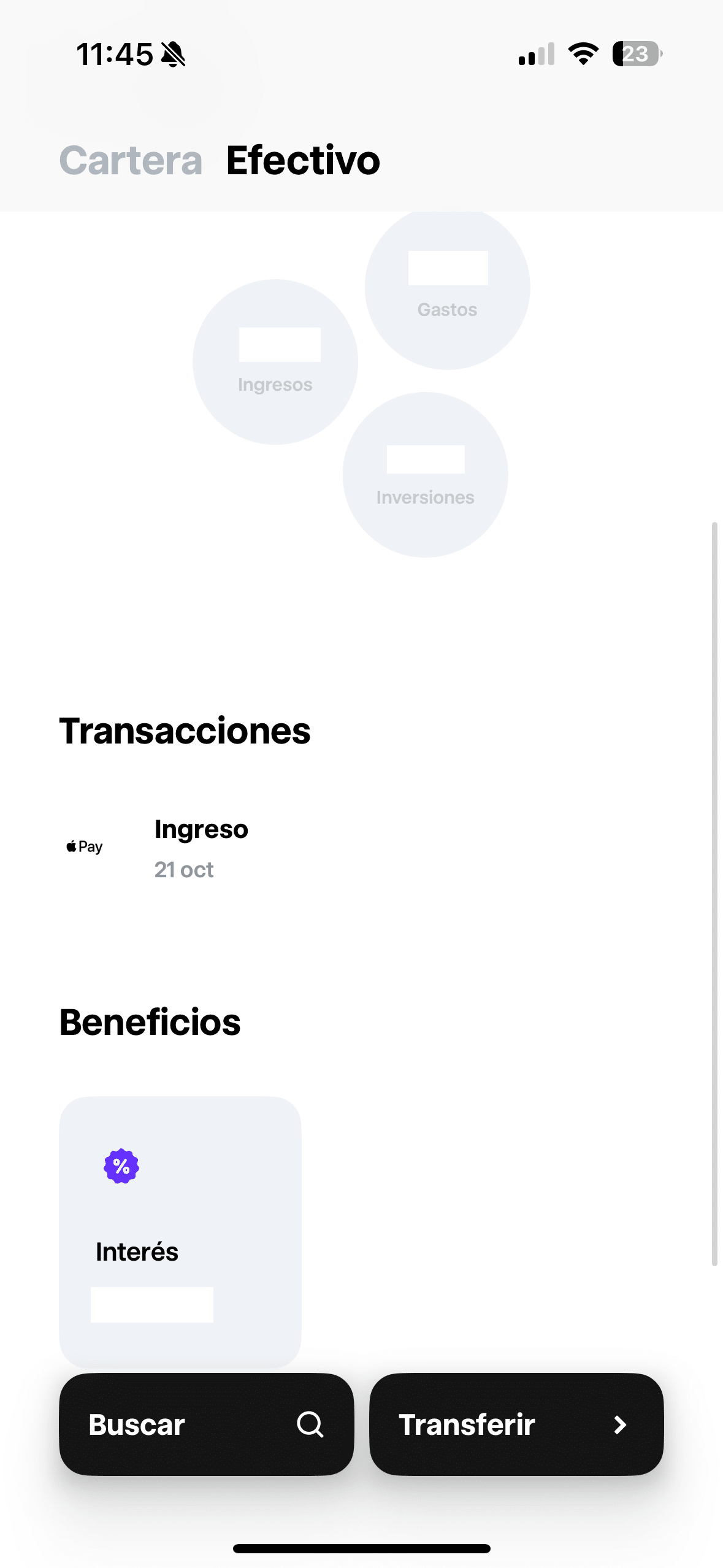 Capturas de pantalla de la aplicación de Trade Republic