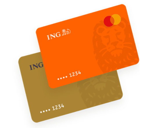 tarjetas de ING