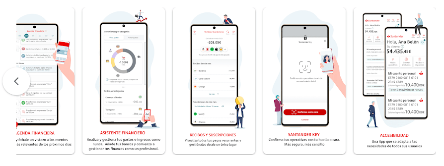 Banco Santander app