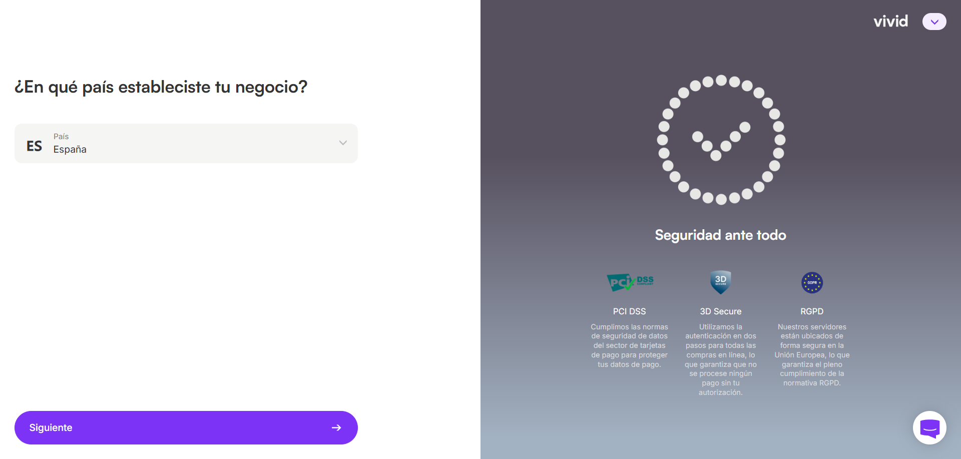 Cómo abrir una cuenta en Vivid Business