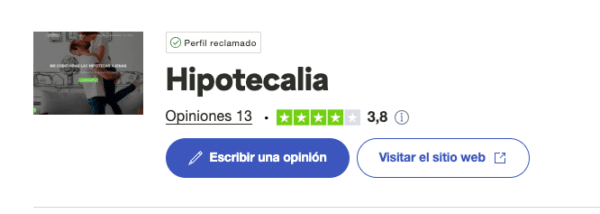 Trustpilot Hipotecalia