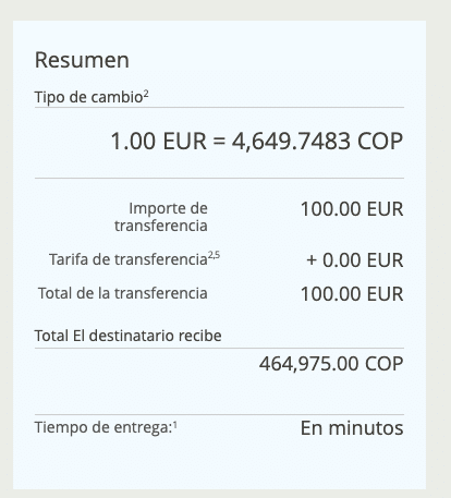 Western Union Colombia