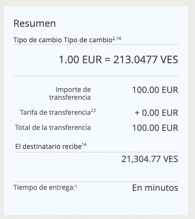 Western Union Venezuela