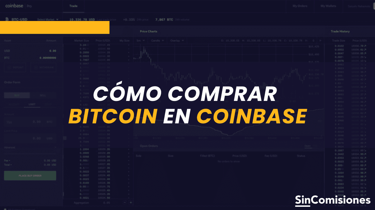 Tutorial: Cómo comprar Bitcoin en Coinbase