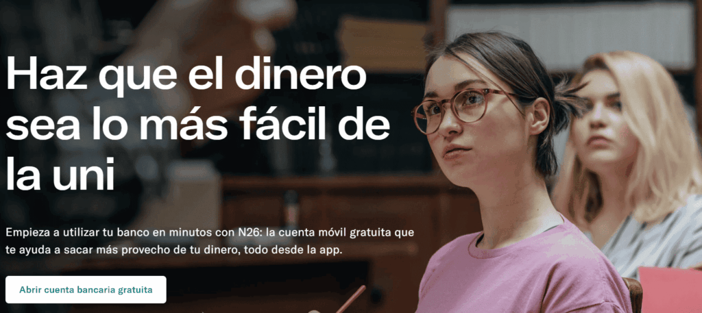 Cuenta para jóvenes de N26