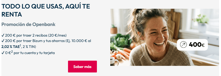 Cuenta joven de Openbank